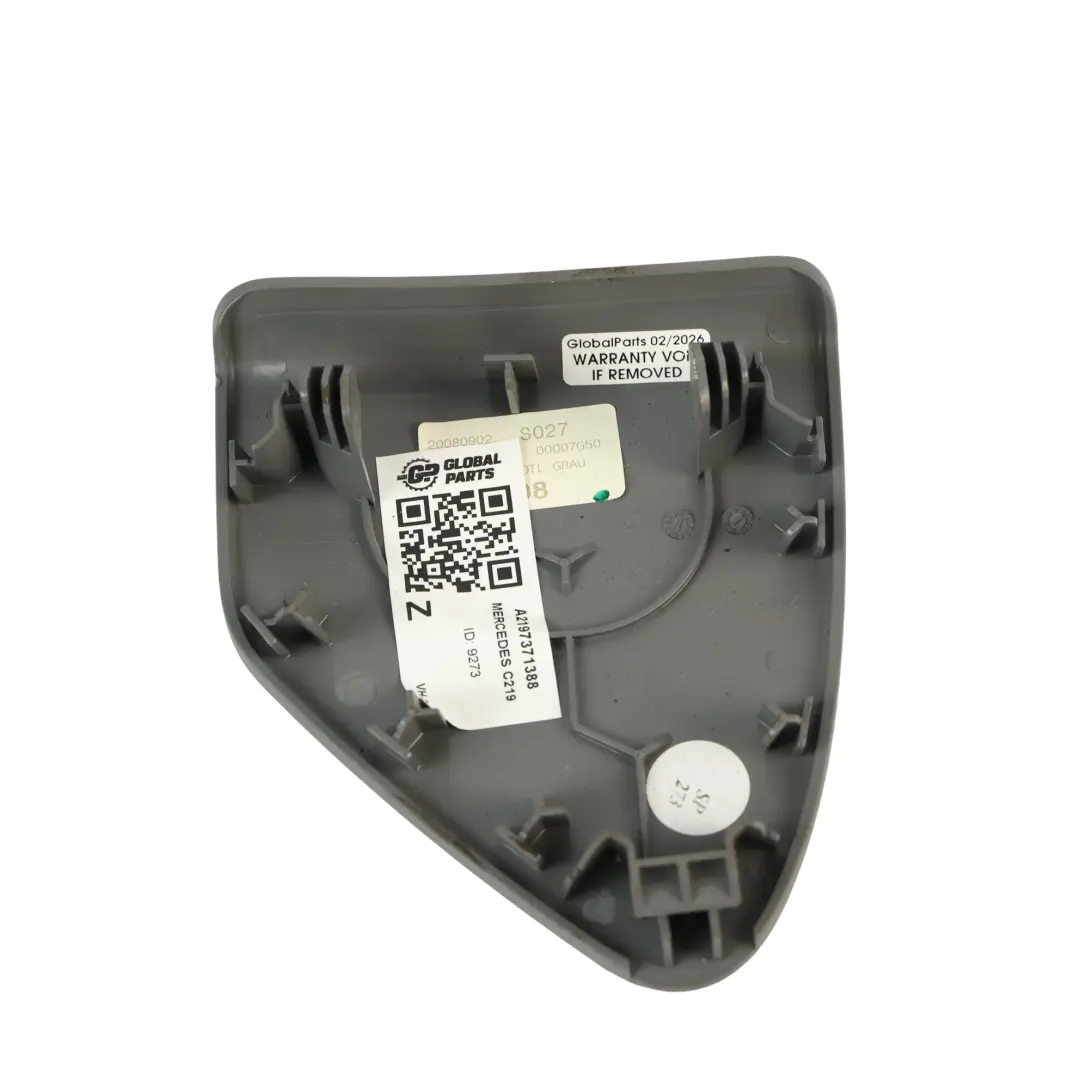 Mercedes C219 Porta Coperchio Altoparlante Posteriore Sinistro - SKU A2197371388 - Numero di parte A2197371388