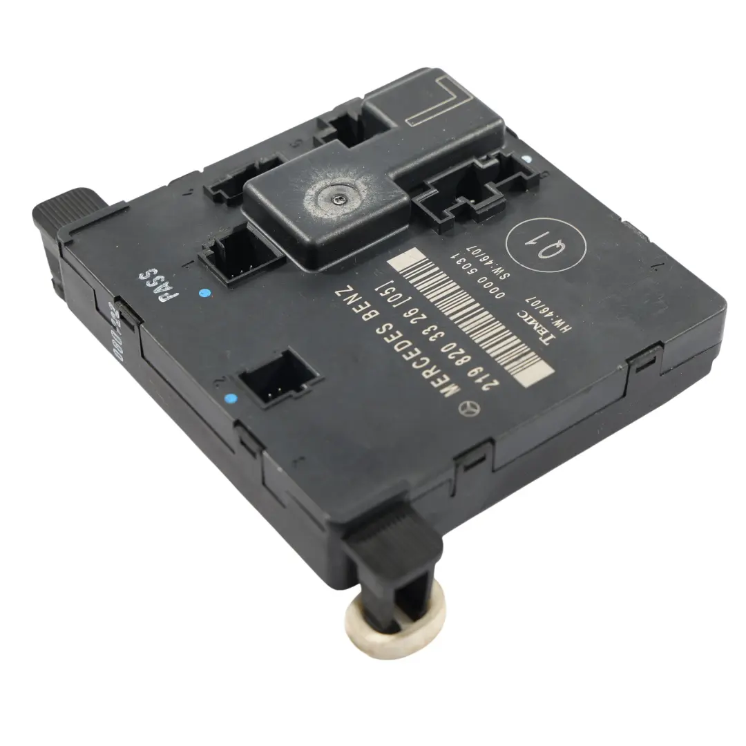 Module Commande Porte Arrière Gauche pour Mercedes C219 à propos du numéro de pièce A2198203326 Mercedes C219 Module Commande Porte Arrière Gauche - SKU A2198203326 - Numéro de pièce A2198203326