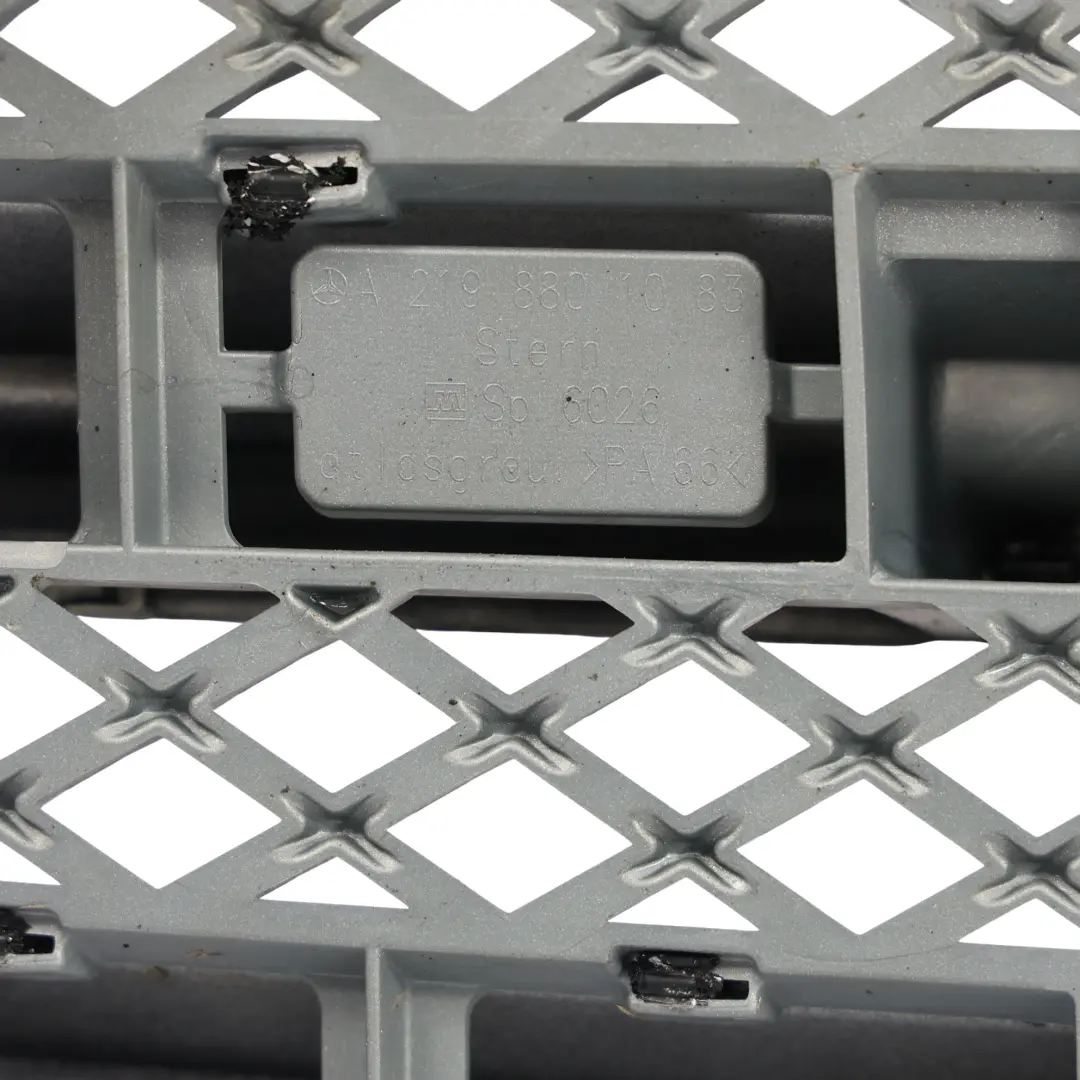 Mercedes W219 Fronthaube Kühlergrill Zierleiste Silber Chrom TAIWAN - SKU A2198801083-1 - Teilenummer A2198801083