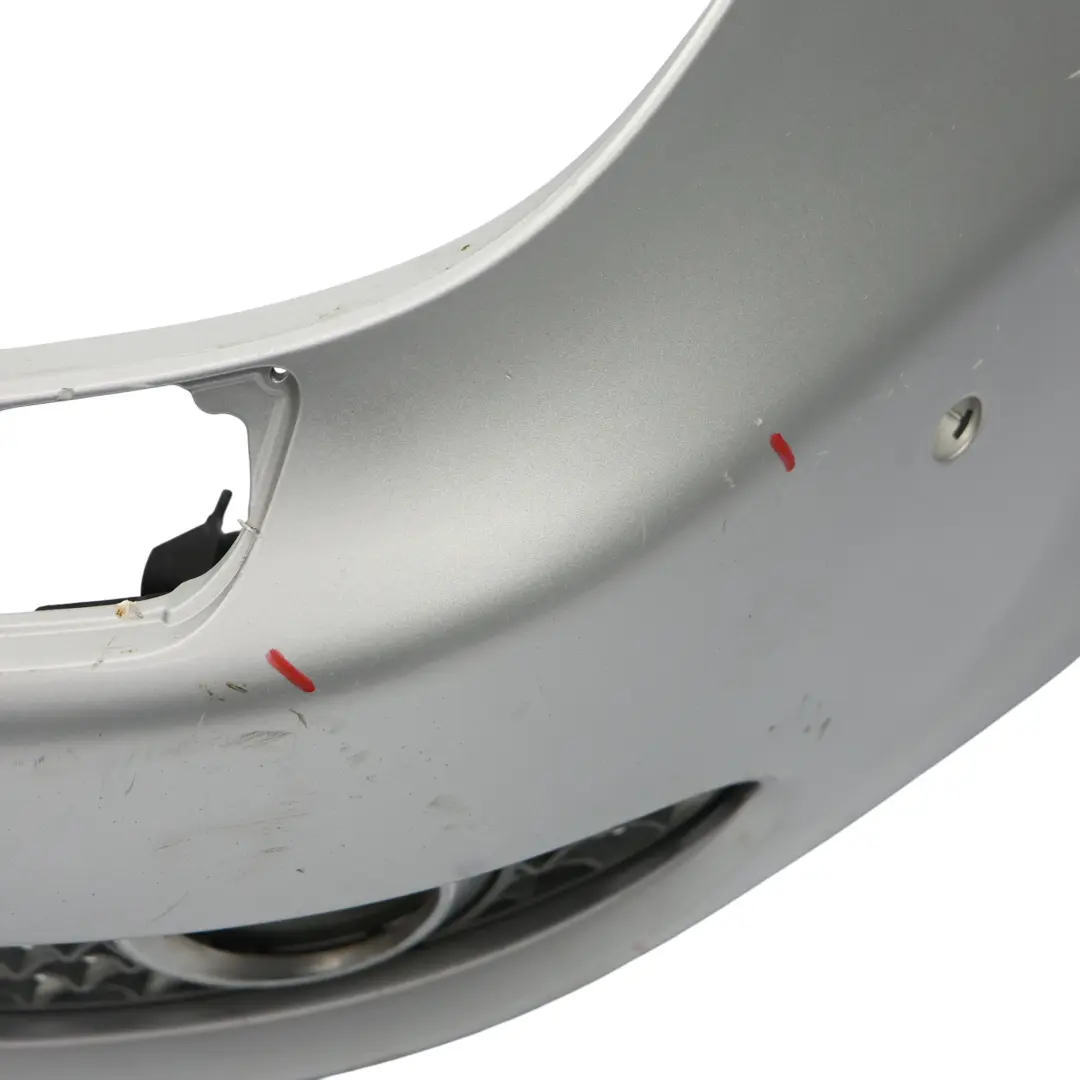 W219 Front Bumper AMG Trim Panel Cover Iridium Silver Metallic - 775 to Mercedes with Part number A2198801140 Mercedes W219 Front Bumper AMG Trim Panel Cover Iridium Silver Metallic - 775 - SKU A2198801140-IRS - Part number A2198801140