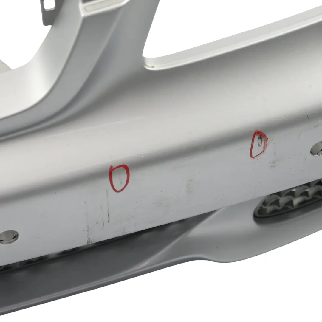 W219 Front Bumper AMG Trim Panel Cover Iridium Silver Metallic - 775 to Mercedes with Part number A2198801140 Mercedes W219 Front Bumper AMG Trim Panel Cover Iridium Silver Metallic - 775 - SKU A2198801140-IRS - Part number A2198801140