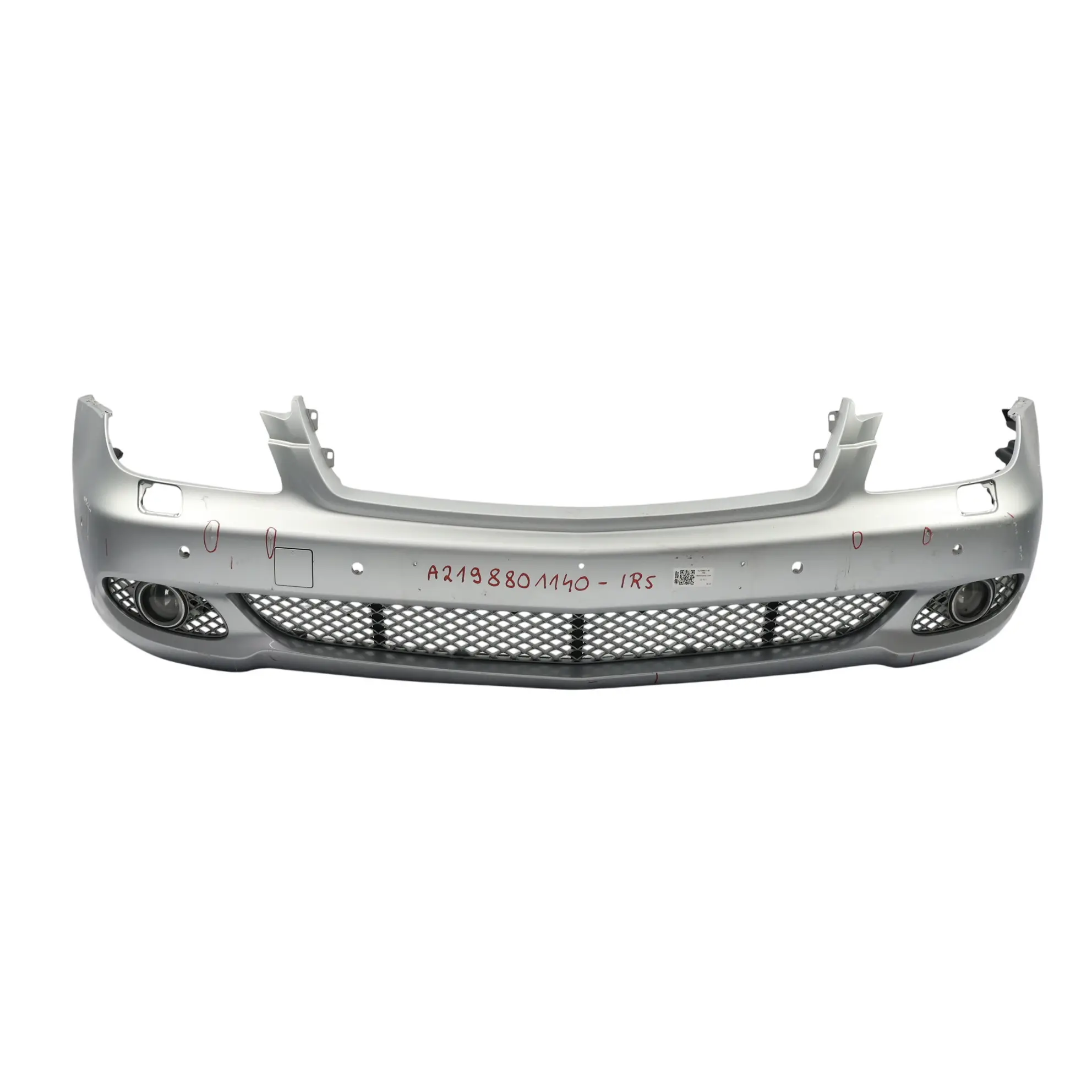 Mercedes W219 Front Bumper AMG Trim Panel Cover Iridium Silver Metallic - 775