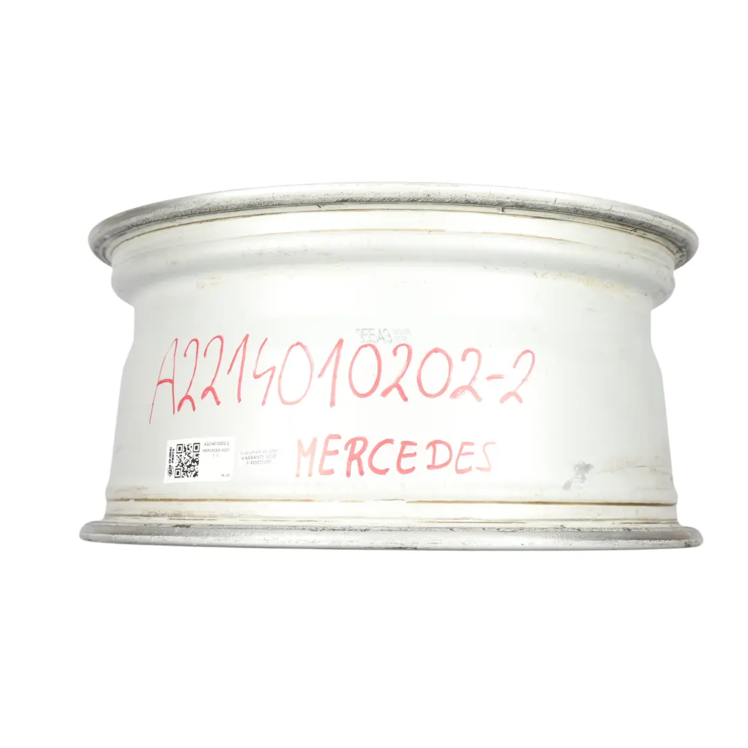  Llanta de aleación plateada Mercedes W216 W221 17" 8J ET:43 - SKU A2214010202-2 - Número de pieza A2214010202