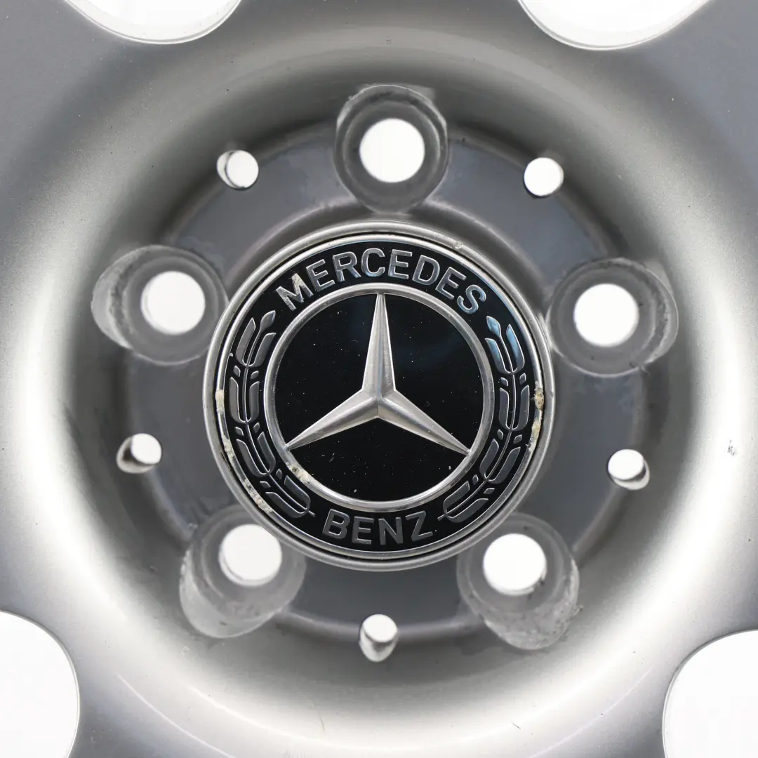 Mercedes W216 W221 Silberne Leicht metall felge 17" 8J ET:43 - SKU A2214010202-2 - Teilenummer A2214010202