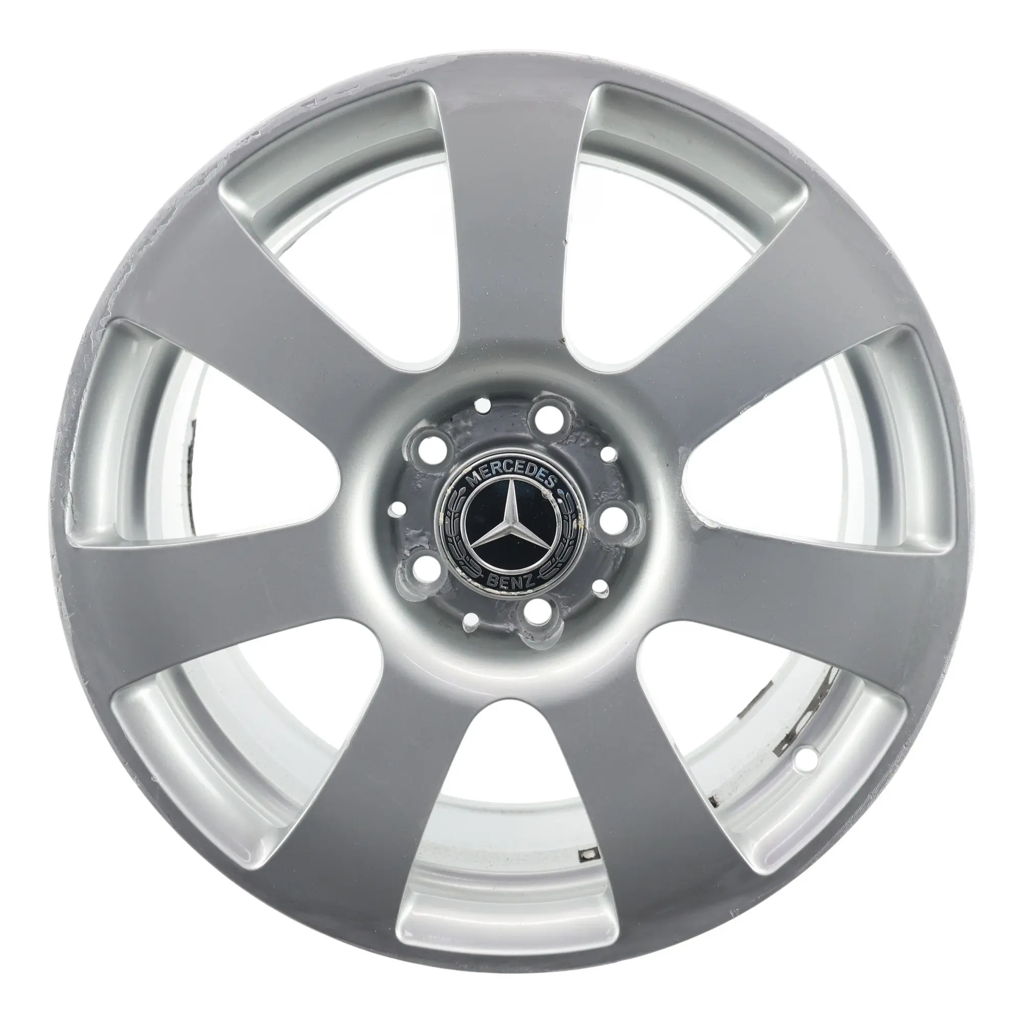 Mercedes W216 W221 Silver Alloy Wheel Rim 17" 8J ET:43 A2214010202