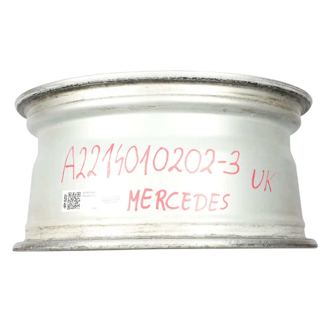 W216 W221 Silver Alloy Wheel Rim 17" 8J ET:43 to Mercedes with Part number A2214010202 Mercedes W216 W221 Silver Alloy Wheel Rim 17" 8J ET:43 - SKU A2214010202-3 - Part number A2214010202