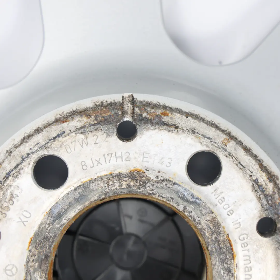 W216 W221 Silver Alloy Wheel Rim 17" 8J ET:43 to Mercedes with Part number A2214010202 Mercedes W216 W221 Silver Alloy Wheel Rim 17" 8J ET:43 - SKU A2214010202-3 - Part number A2214010202