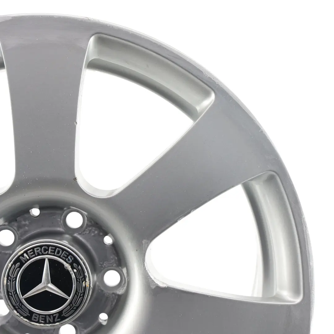 W216 W221 Silver Alloy Wheel Rim 17" 8J ET:43 to Mercedes with Part number A2214010202 Mercedes W216 W221 Silver Alloy Wheel Rim 17" 8J ET:43 - SKU A2214010202-3 - Part number A2214010202