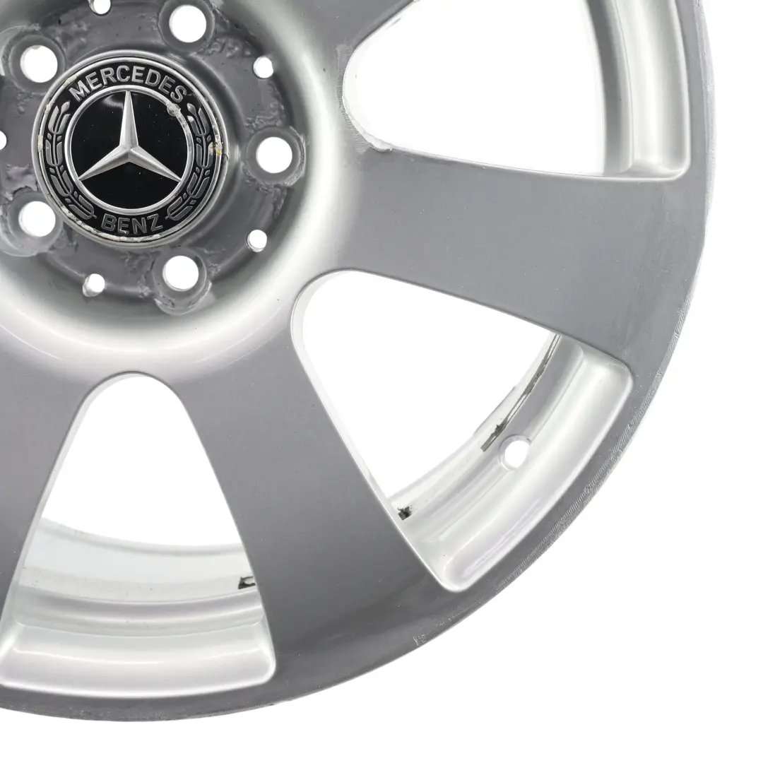 Mercedes W216 W221 Silver Alloy Wheel Rim 17" 8J ET:43 - SKU A2214010202-3 - Part number A2214010202