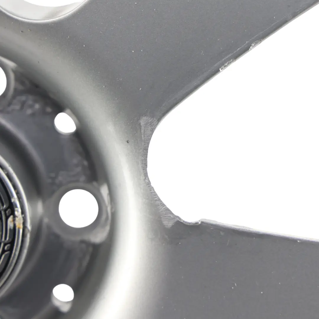 Mercedes W216 W221 Silver Alloy Wheel Rim 17" 8J ET:43 - SKU A2214010202-3 - Part number A2214010202