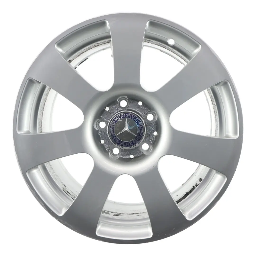 W216 W221 Silver Alloy Wheel Rim 17" 8J ET:43 to Mercedes with Part number A2214010202 Mercedes W216 W221 Silver Alloy Wheel Rim 17" 8J ET:43 - SKU A2214010202-4 - Part number A2214010202