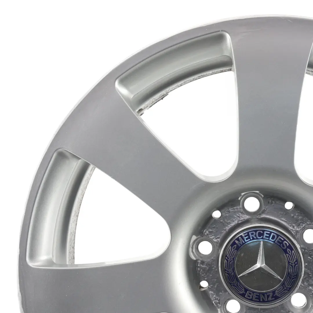 W216 W221 Silver Alloy Wheel Rim 17" 8J ET:43 to Mercedes with Part number A2214010202 Mercedes W216 W221 Silver Alloy Wheel Rim 17" 8J ET:43 - SKU A2214010202-4 - Part number A2214010202