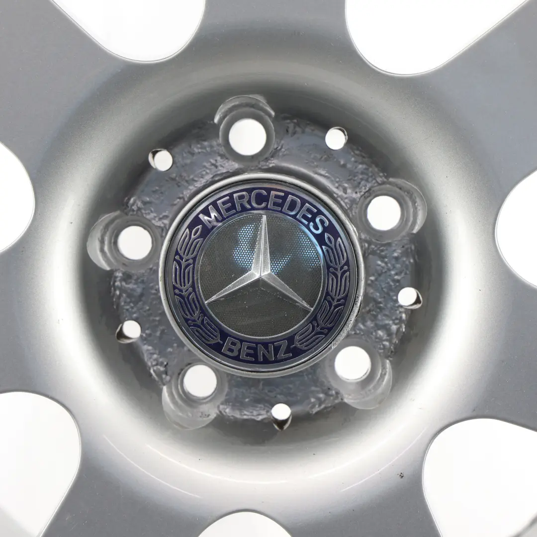 Mercedes W216 W221 Silver Alloy Wheel Rim 17" 8J ET:43 - SKU A2214010202-4 - Part number A2214010202