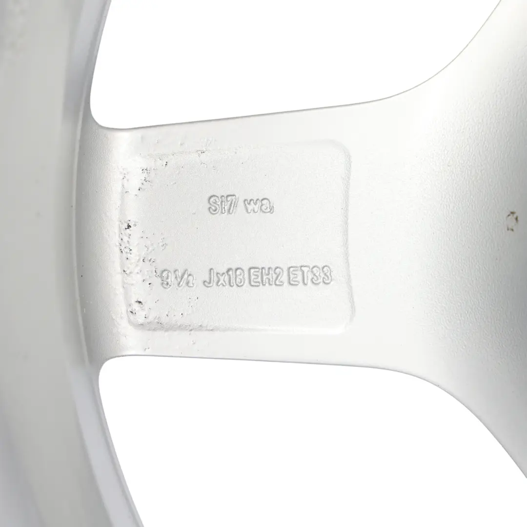 Mercedes W221 Jante En Alliage Argenté 18" 8,5J ET:43 5 Branches - SKU A2214012102-1 - Numéro de pièce A2214012102