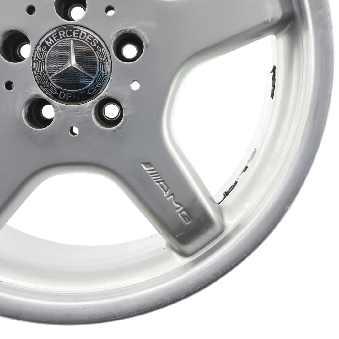 Mercedes W221 Srebrna Felga Aluminiowa 18" 8,5J ET:43 - SKU A2214012102-1 - Numer Części A2214012102