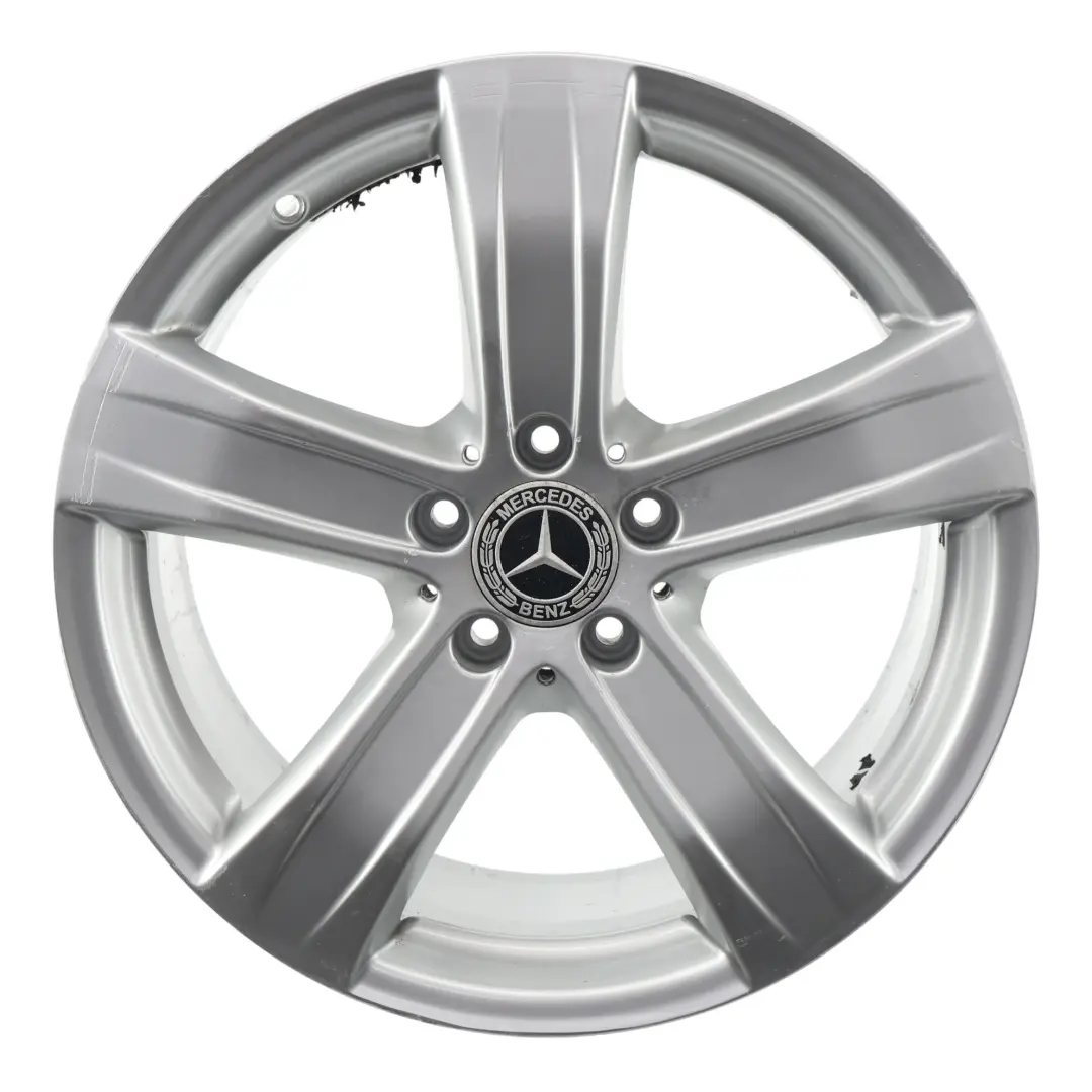 Srebrna Felga Aluminiowa 18" 8.5J ET:43 do Mercedes C216 W221 o numerze A2214015102 Mercedes C216 W221 Srebrna Felga Aluminiowa 18" 8.5J ET:43 - SKU A2214015102-1 - Numer Części A2214015102