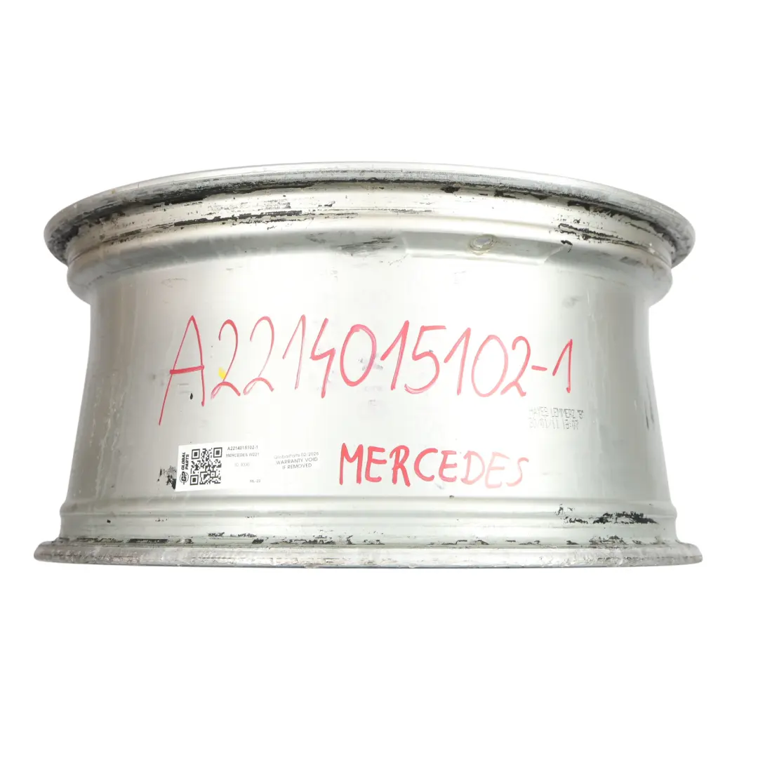 Mercedes C216 W221 Argento Cerchio Lega 18" 8.5J ET:43 - SKU A2214015102-1 - Numero di parte A2214015102