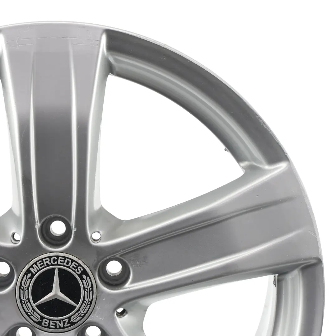 Mercedes C216 W221 Argento Cerchio Lega 18" 8.5J ET:43 - SKU A2214015102-1 - Numero di parte A2214015102