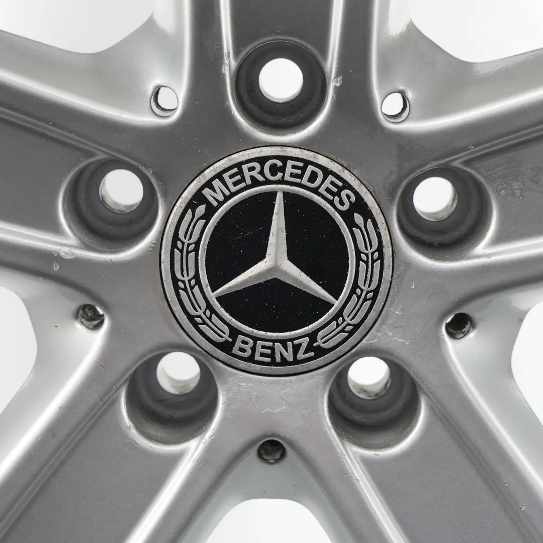Mercedes C216 W221 Argento Cerchio Lega 18" 8.5J ET:43 - SKU A2214015102-1 - Numero di parte A2214015102