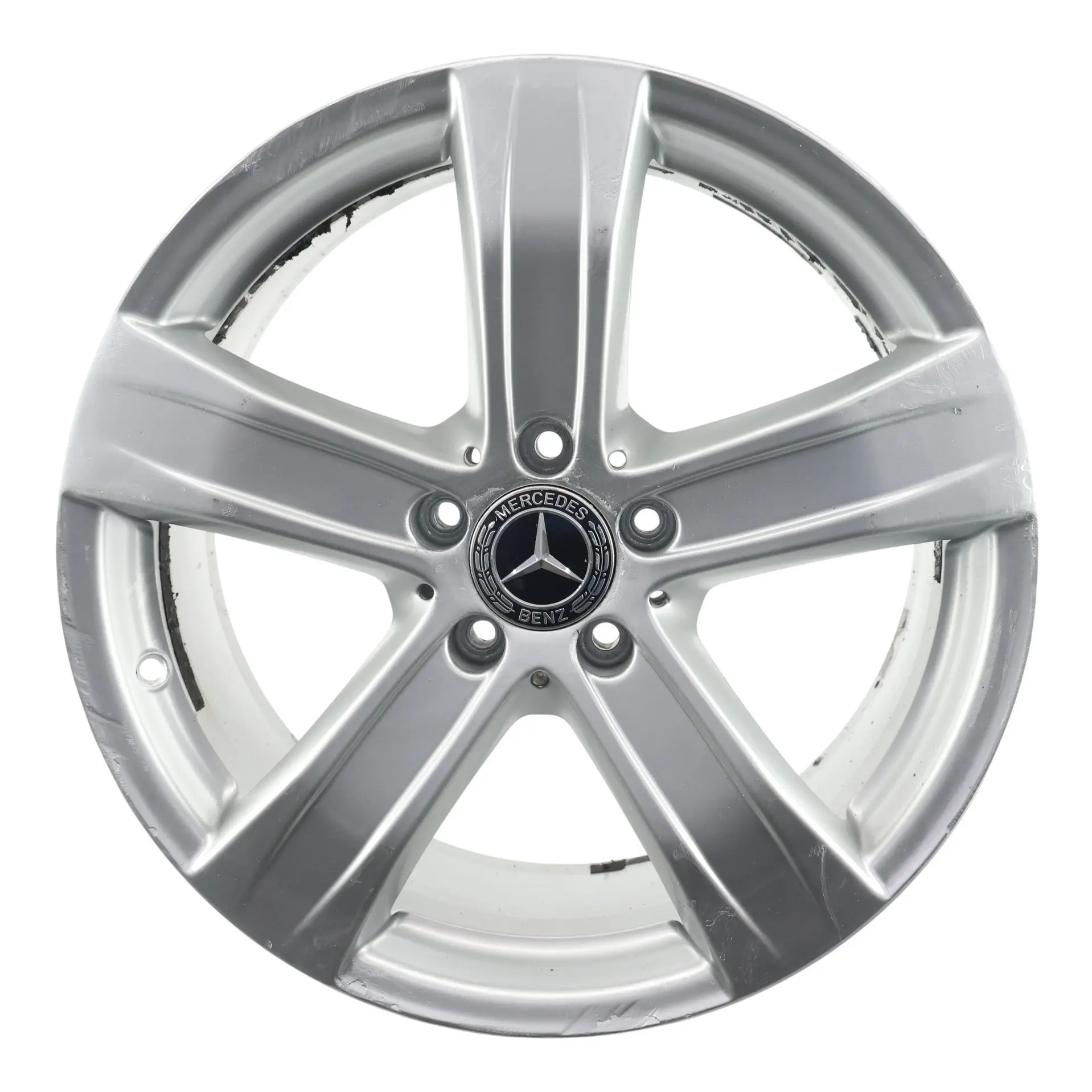 Mercedes C216 W221 Jante En Alliage Argentée 18" 8.5J ET:43 A2214015102