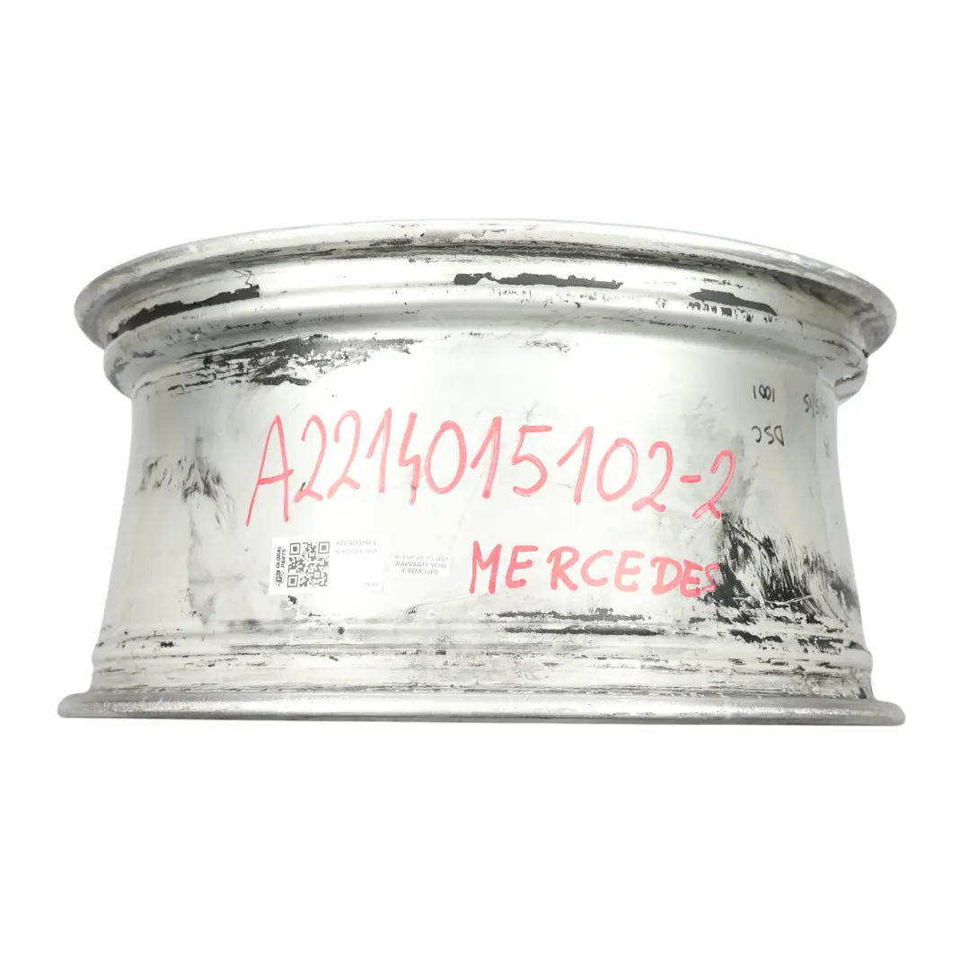 Mercedes C216 W221 Argento Cerchio In Lega 18" 8.5J ET:43 - SKU A2214015102-2 - Numero di parte A2214015102