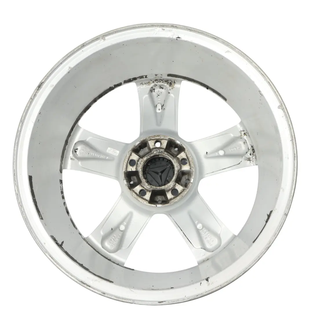 Mercedes C216 W221 Silver Wheel Alloy Rim 18" 8.5J ET:43 - SKU A2214015102-2 - Part number A2214015102