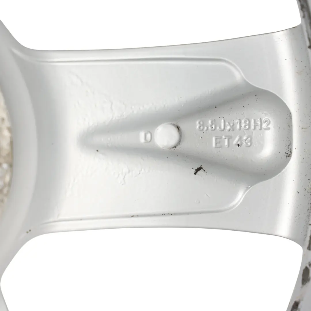 Mercedes C216 W221 Llanta De Aleación Plateada 18" 8.5J ET:43 - SKU A2214015102-2 - Número de pieza A2214015102