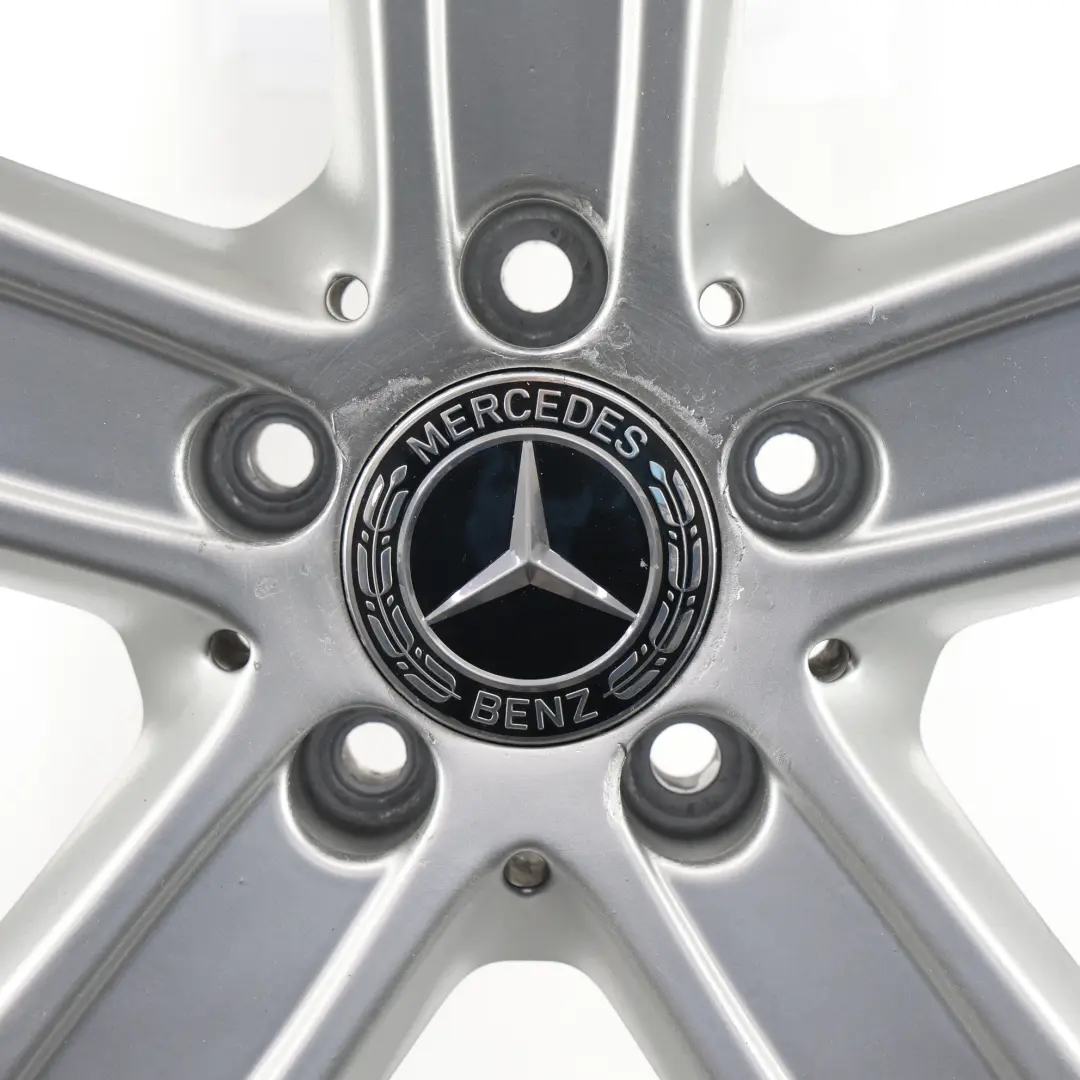 Argento Cerchio In Lega 18" 8.5J ET:43 per Mercedes C216 W221 con numero di parte A2214015102 Mercedes C216 W221 Argento Cerchio In Lega 18" 8.5J ET:43 - SKU A2214015102-2 - Numero di parte A2214015102