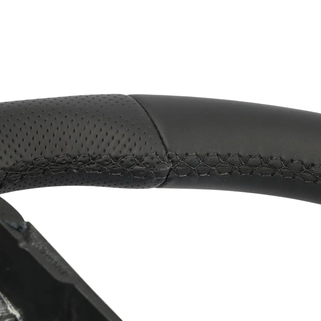 Mercedes C216 W221 Volante NUOVO In Pelle Nera Cambio al Volante - SKU A2214606203-1 - Numero di parte A2214606203