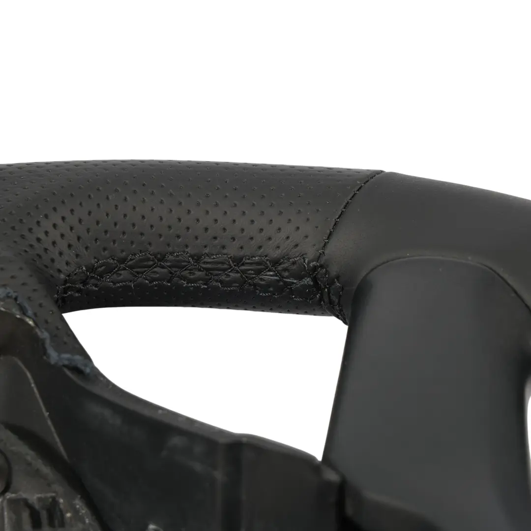 Mercedes C216 W221 Steering Wheel NEW Black Leather Paddle Shift - SKU A2214606203-1 - Part number A2214606203