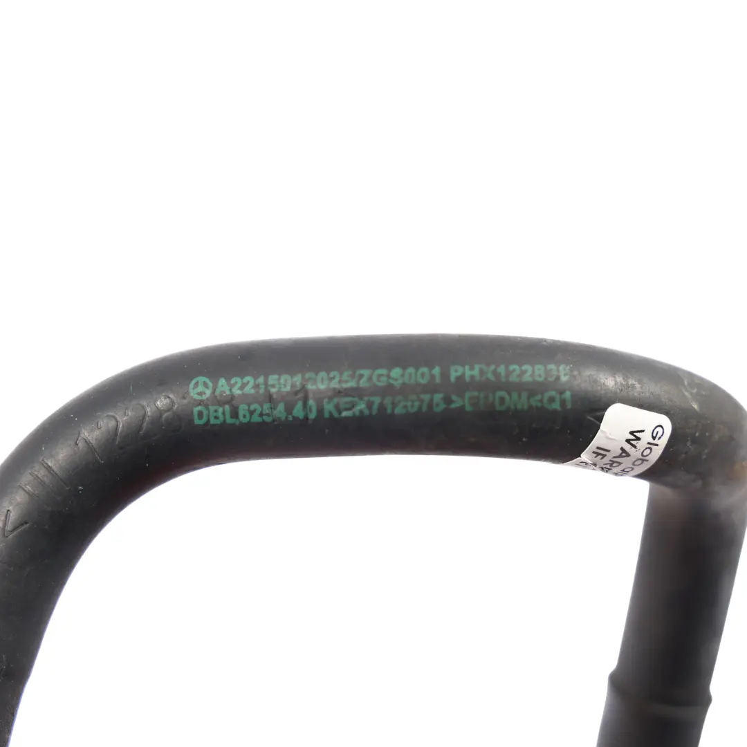 Mercedes W221 OM642 Motore Acqua Refrigerante Tubo Flessibile Linea - SKU A2215012025 - Numero di parte A2215012025