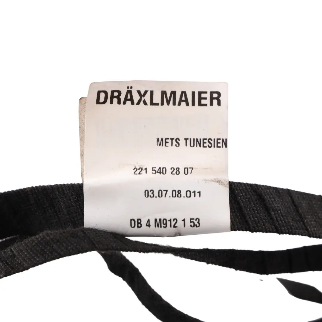 Door Wiring Loom Harness Front Left Right N/O/S to Mercedes W221 with Part number A2215402807 Mercedes W221 Door Wiring Loom Harness Front Left Right N/O/S - SKU A2215402807 - Part number A2215402807