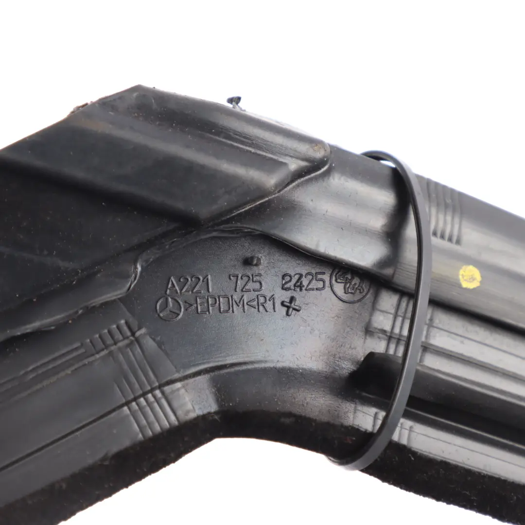 Mercedes W221 Front Door Window Run Channel Seal Strip Right O/S - SKU A2217252425 - Part number A2217252425