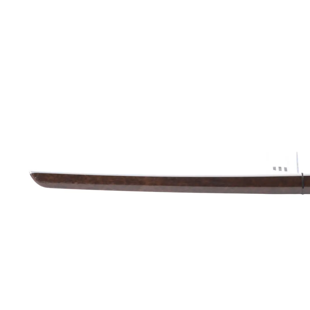 Mercedes W221 Door Trim Cover Strip Rear Right O/S Wood Finish - SKU A2217306880 - Part number A2217306880