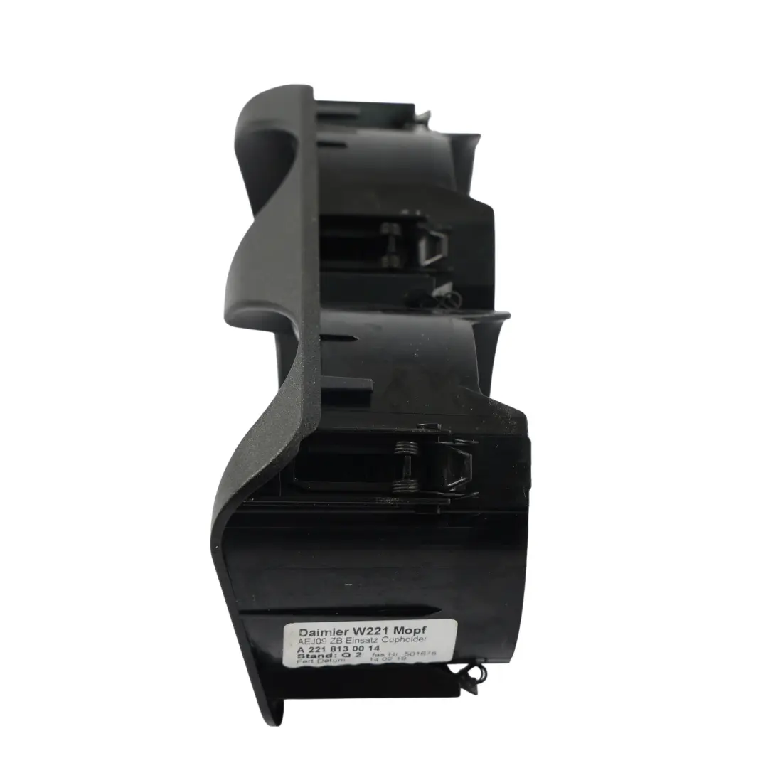 Mercedes W221 Console Portabicchieri Supporto Bevanda Staffa - SKU A2218130014 - Numero di parte A2218130014