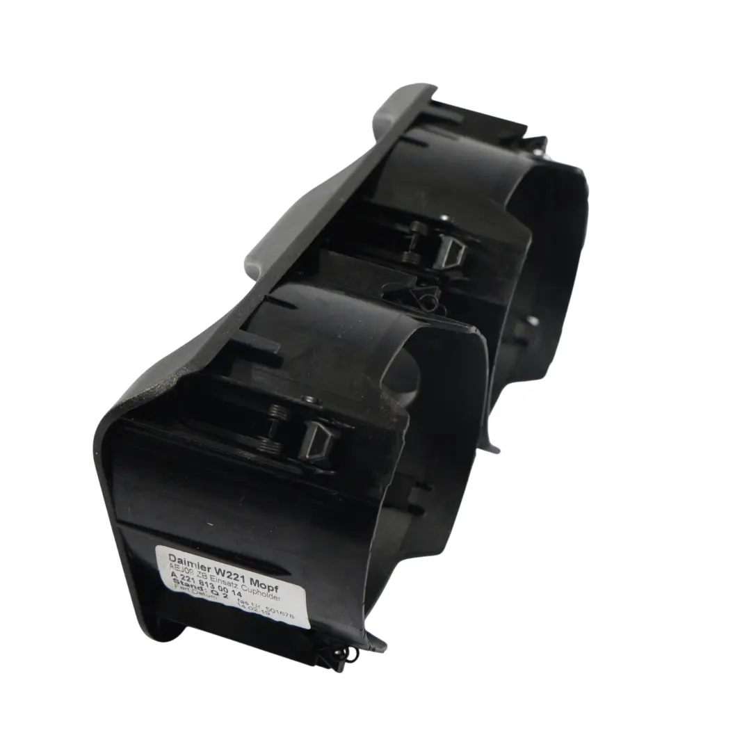 Mercedes W221 Console Portabicchieri Supporto Bevanda Staffa - SKU A2218130014 - Numero di parte A2218130014