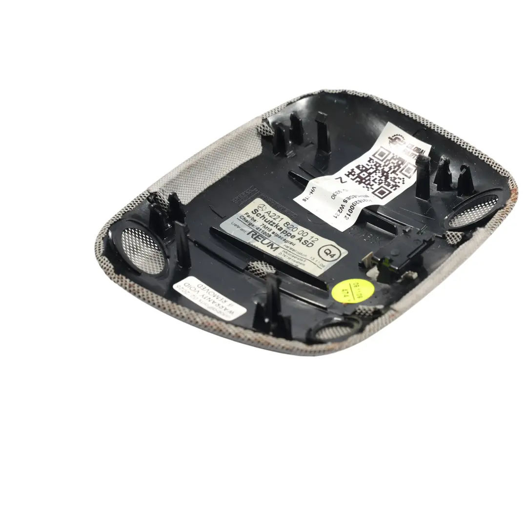 Interior Techo Antirrobo Sensor Alarma Cubierta Gris para Mercedes W221 con número de pieza A2218200012 Mercedes W221 Interior Techo Antirrobo Sensor Alarma Cubierta Gris - SKU A2218200012 - Número de pieza A2218200012