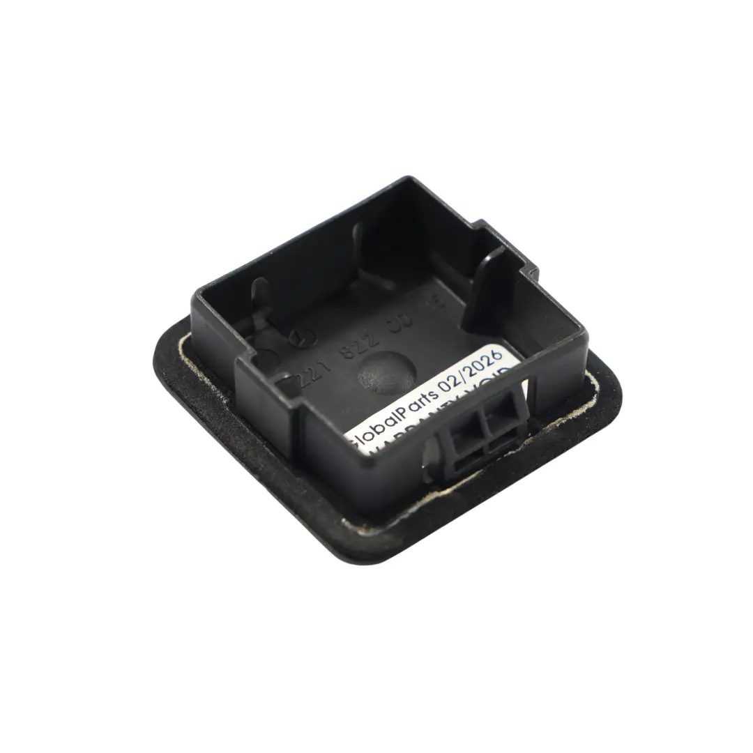 View Camera Cover Cap Panel to Mercedes C216 W221 Rear with Part number A2218220035 Mercedes C216 W221 Rear View Camera Cover Cap Panel - SKU A2218220035 - Part number A2218220035
