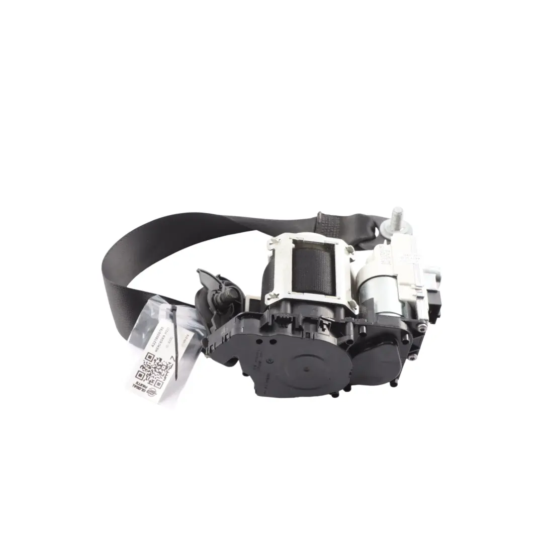 Mercedes W221 Front Seat Belt Seatbelt Left N/S Black - SKU A2218606785 - Part number A2218606785