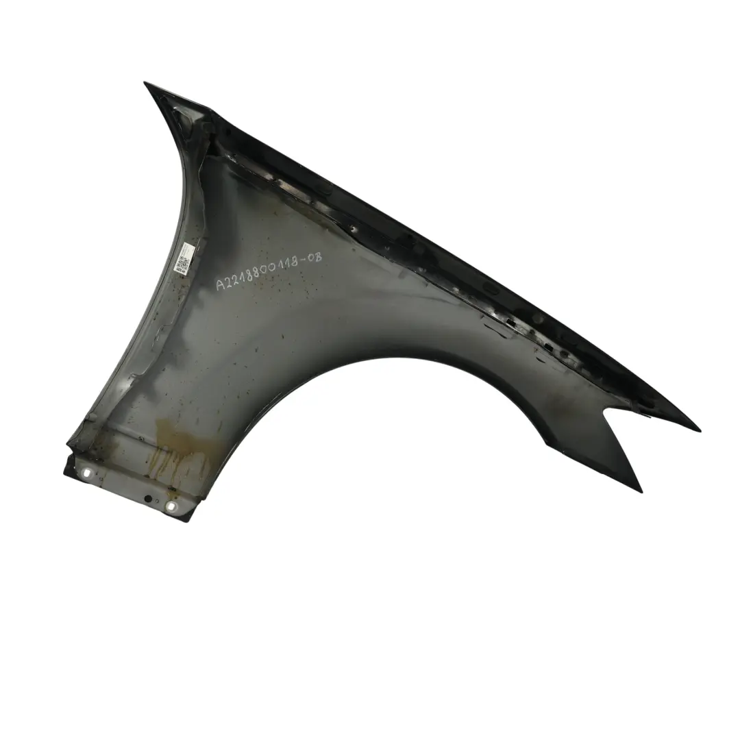 Przedni Lewy Panel Boczny Błotnik Obsidian Black - 197 do Mercedes W221 o numerze A2218800118 Mercedes W221 Przedni Lewy Panel Boczny Błotnik Obsidian Black - 197 - SKU A2218800118-OB - Numer Części A2218800118