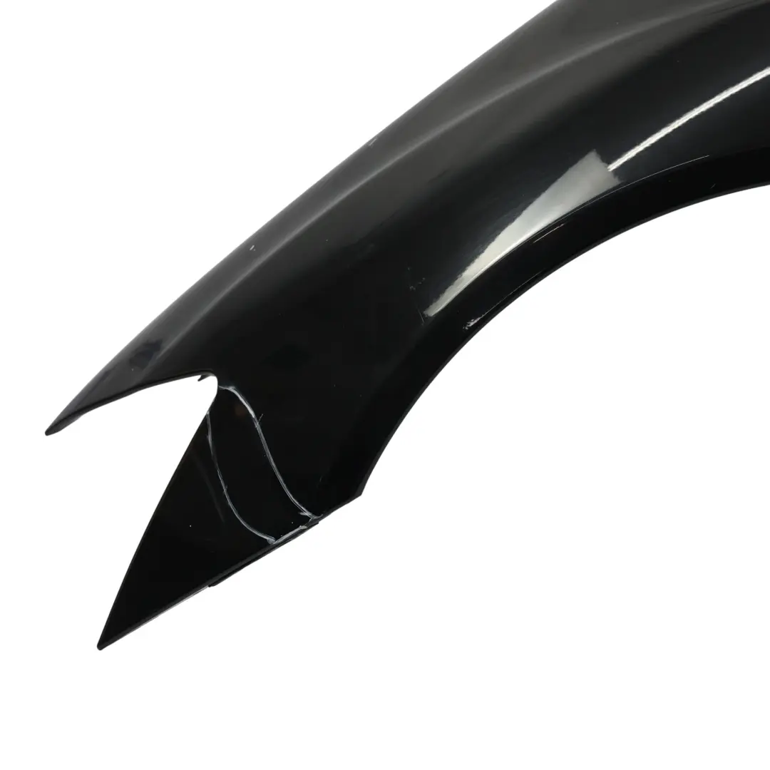 Mercedes W221 Seitenwand Kotflügel Vorne Links Obsidian Schwarz - 197 - SKU A2218800118-OB - Teilenummer A2218800118