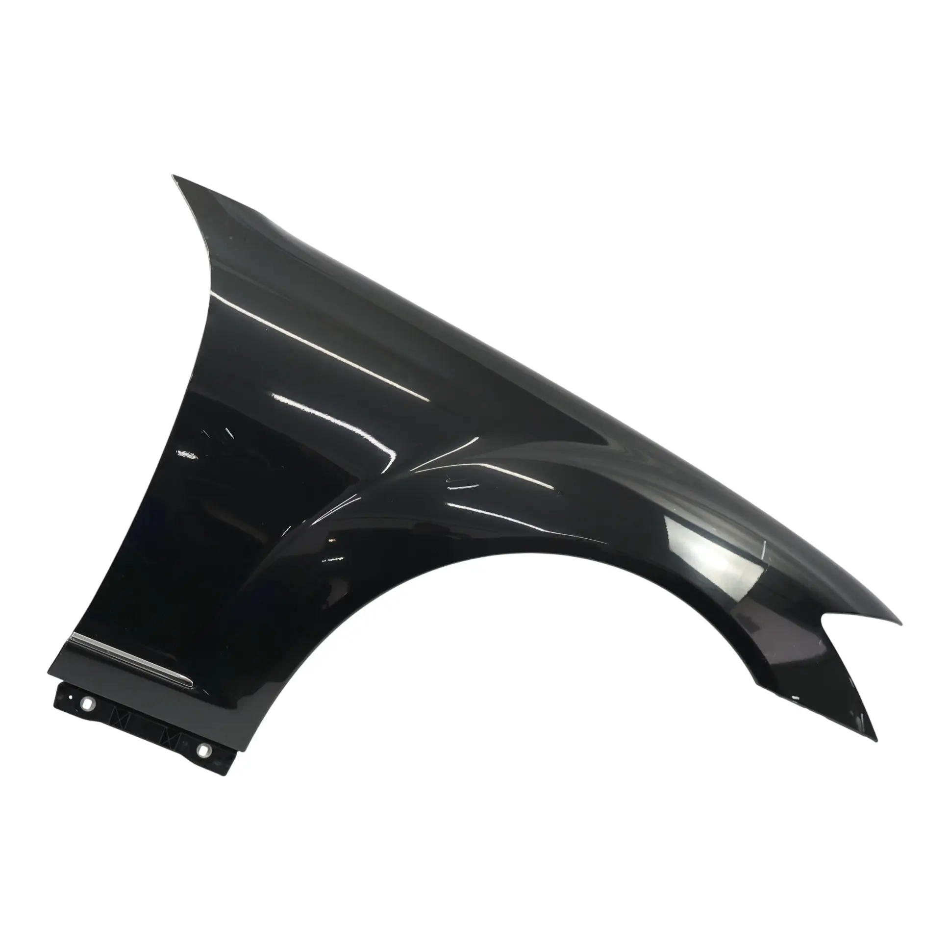 Mercedes W221 Side Panel Front Right O/S Wing Fender Obsidian Black - 197
