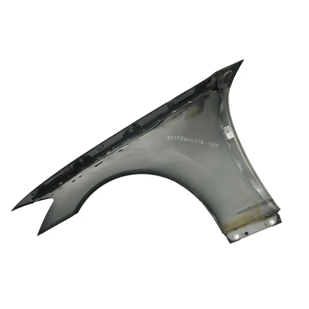 Panel Lateral Delantero Derecho Guardabarros Obsidian Black - 197 para Mercedes W221 con número de pieza A2218800218 Mercedes W221 Panel Lateral Delantero Derecho Guardabarros Obsidian Black - 197 - SKU A2218800218-OB1 - Número de pieza A2218800218