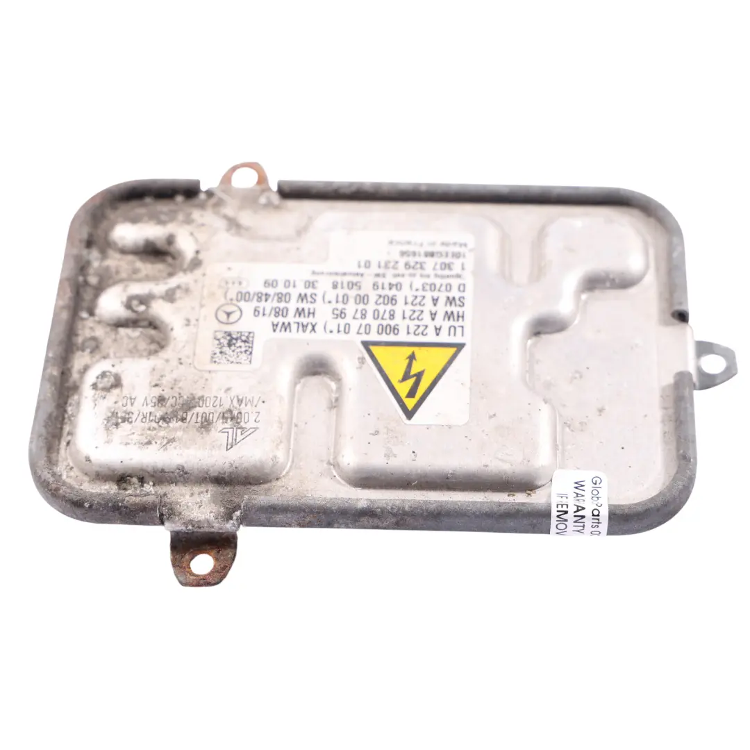 Mercedes W221 Ballast Réglage Portée Phare Xénon Gauche - SKU A2219000701 - Numéro de pièce A2219000701