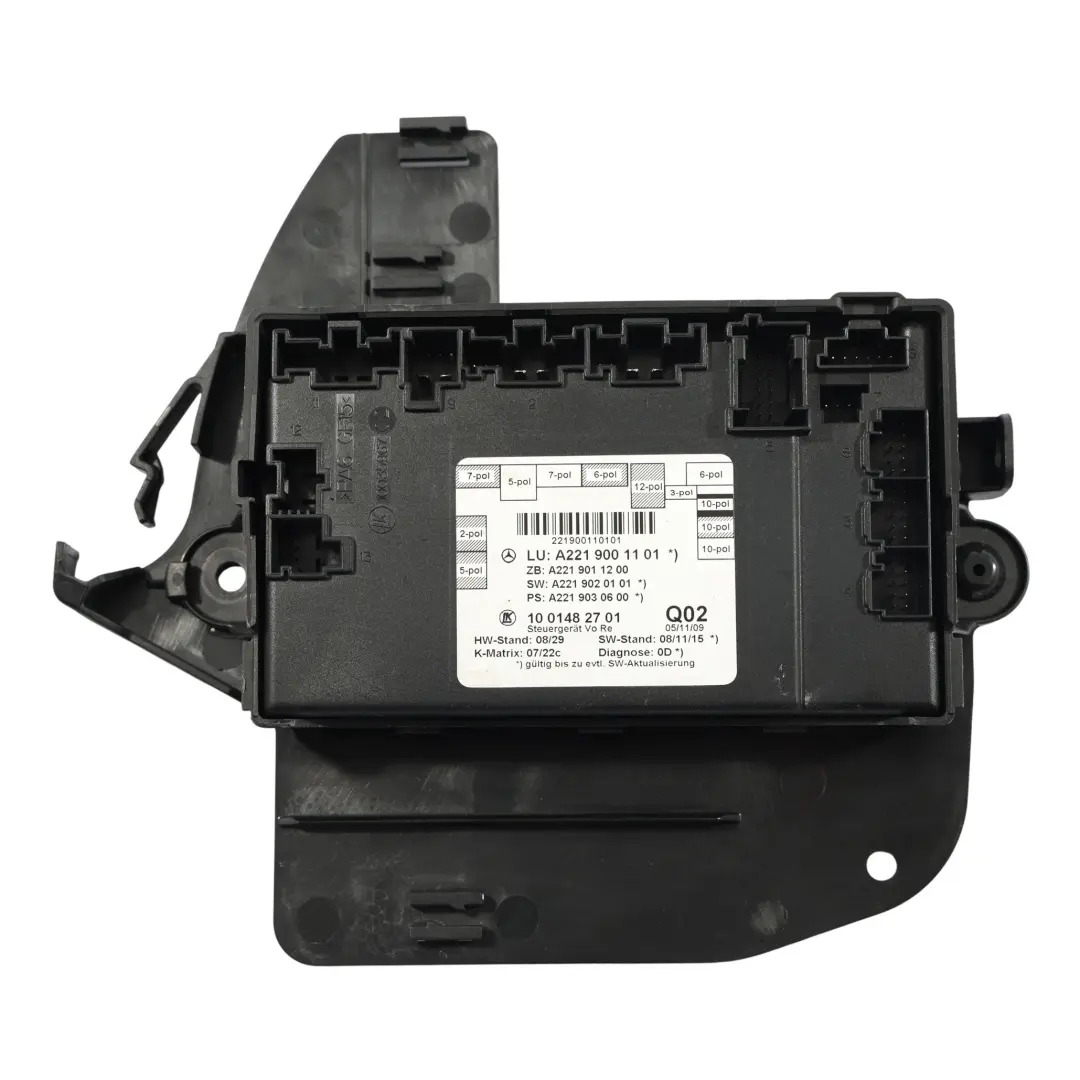 Modulo Unità Di Controllo Porta Anteriore Destra per Mercedes W221 con numero di parte A2219001101 Mercedes W221 Modulo Unità Di Controllo Porta Anteriore Destra - SKU A2219001101 - Numero di parte A2219001101