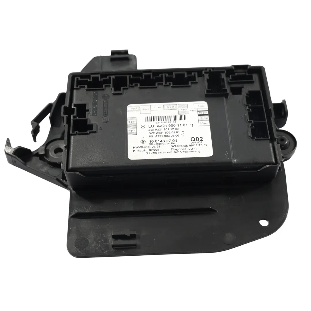 Mercedes W221 Modulo Unità Di Controllo Porta Anteriore Destra - SKU A2219001101 - Numero di parte A2219001101