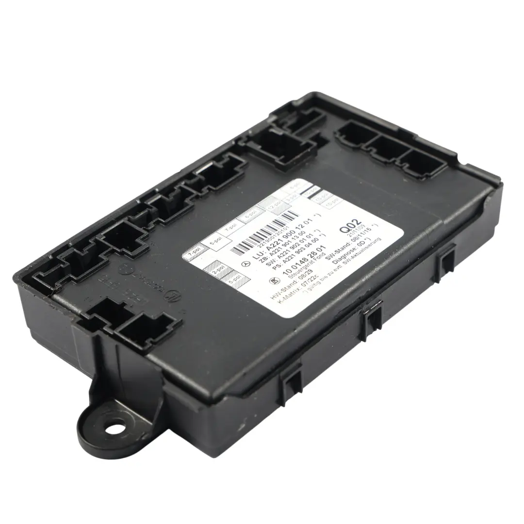 Mercedes W221 Unidad Módulo Control Puerta Trasera Izquierda Derecha - SKU A2219001201 - Número de pieza A2219001201