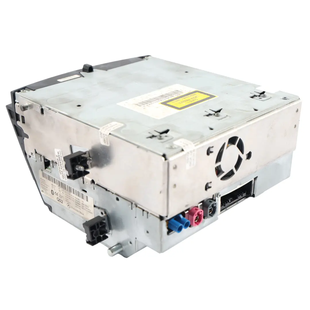 Mercedes W221 Radio Control Operating Unit Card Reader CD Player - SKU A2219002802 - Part number A2219002802