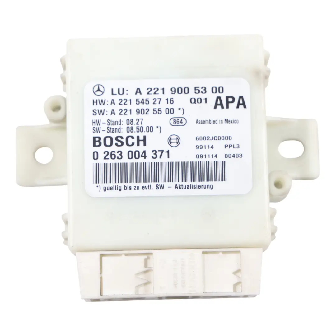 Mercedes W221 Parktronic System Control Unit Module - SKU A2219005300 - Part number A2219005300