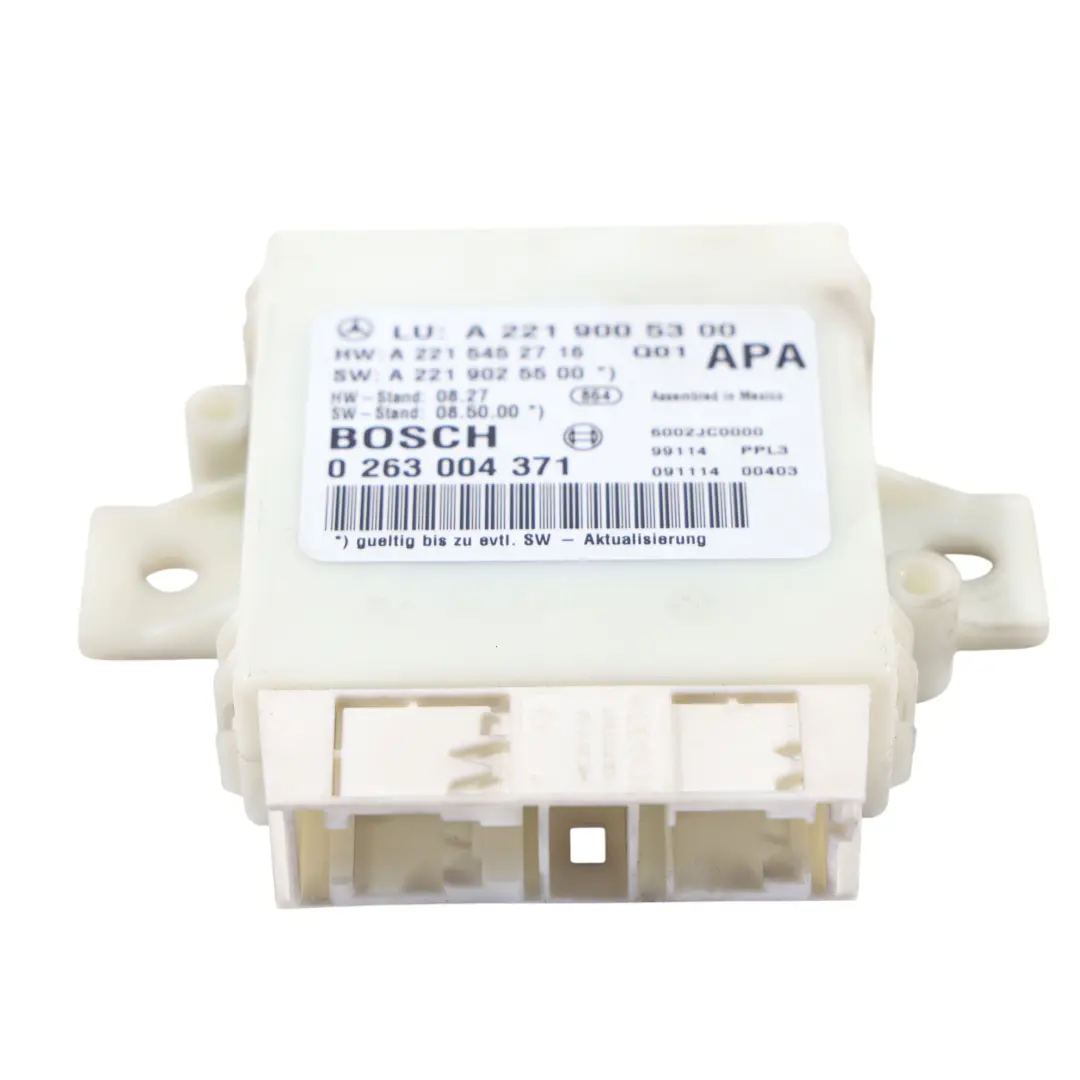 Mercedes W221 Módulo Unidad Control Sistema Parktronic - SKU A2219005300 - Número de pieza A2219005300